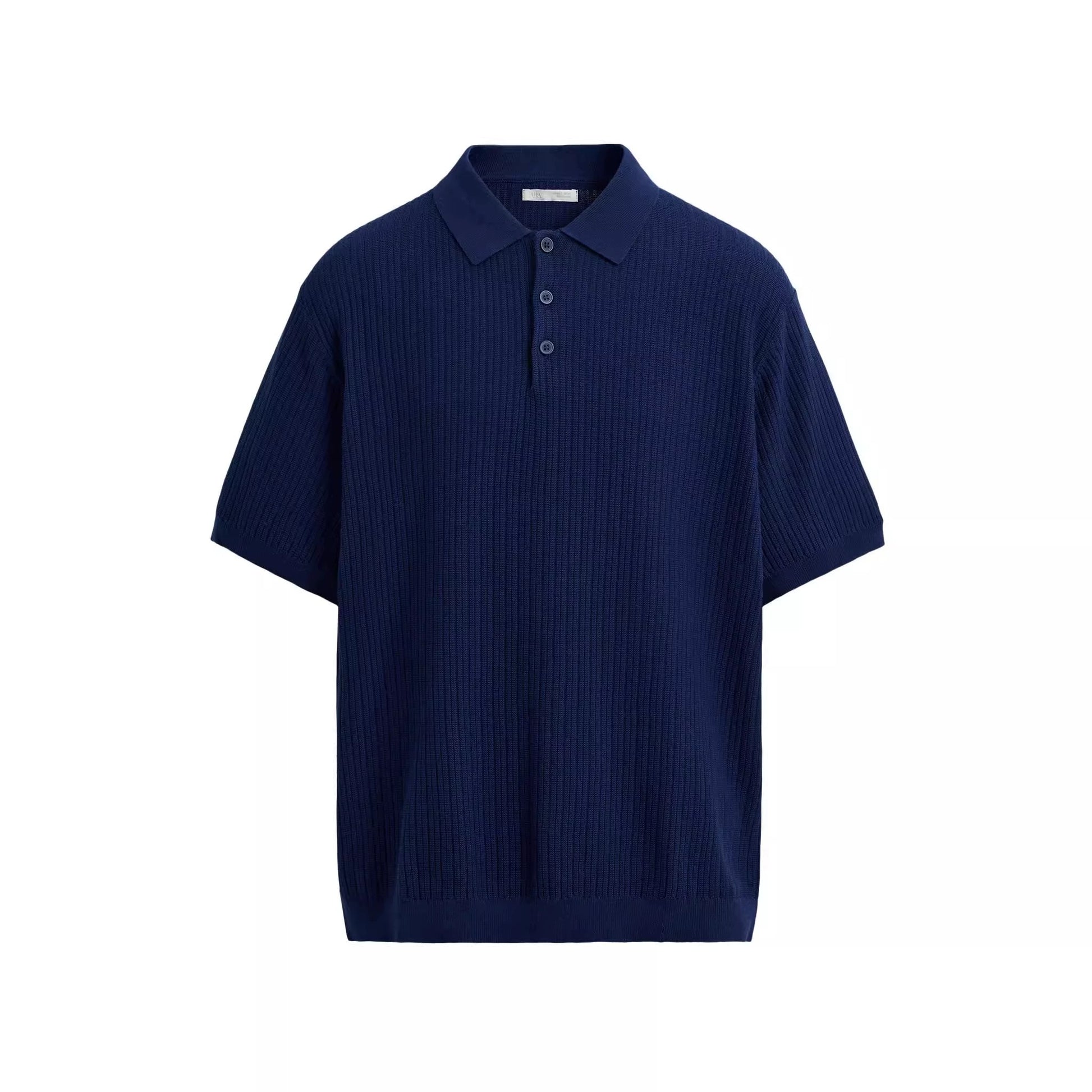 fabré Poloshirt mit Struktur in Regular Fit