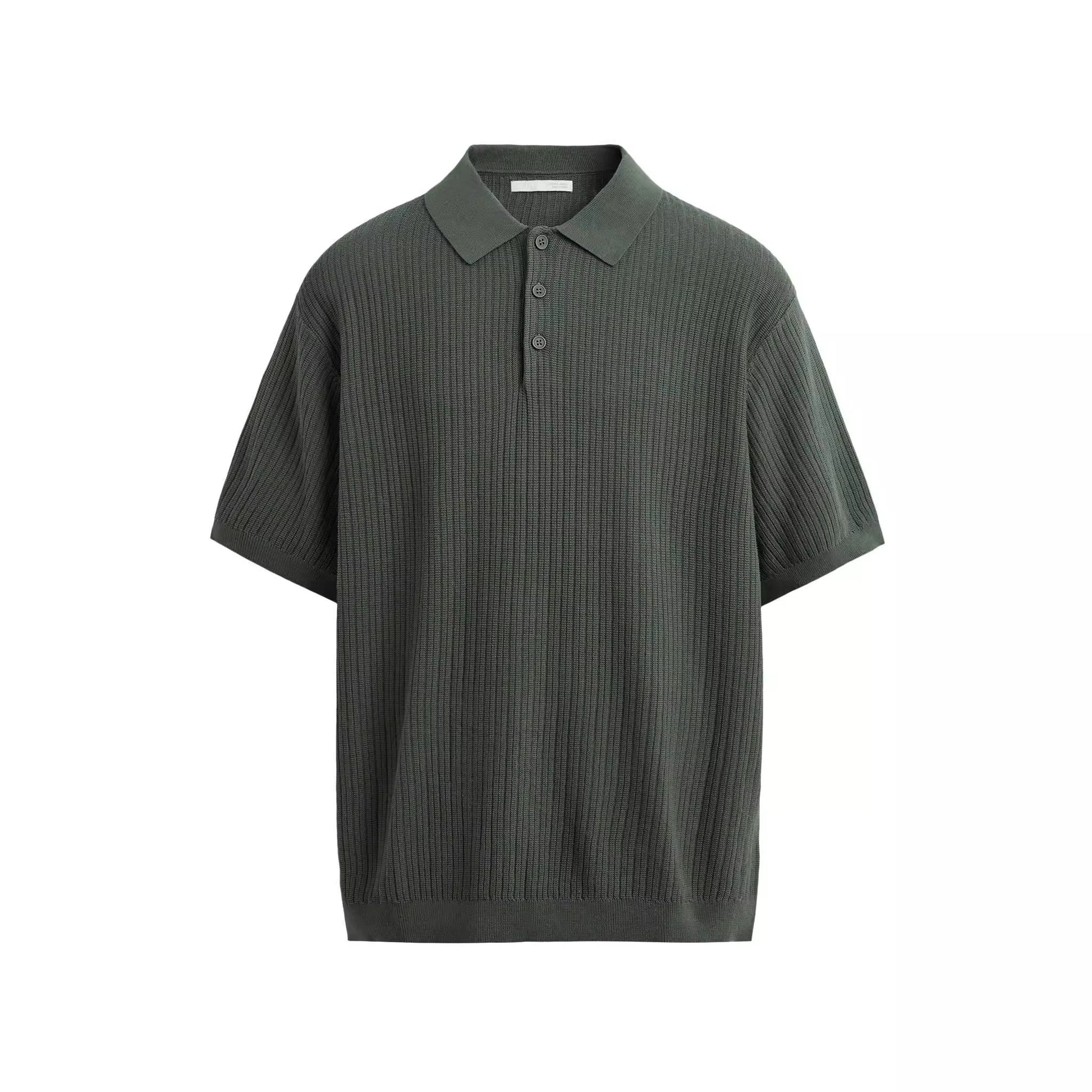fabré Poloshirt mit Struktur in Regular Fit