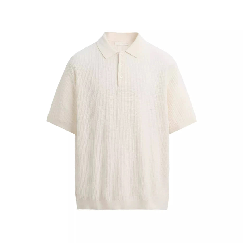 fabré Poloshirt mit Struktur in Regular Fit